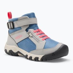 Buty turystyczne juniorskie KEEN Targhee Boundless. Niebieskie obuwie trekkingowe damskie Keen, bez zapięcia. Za 269.99 zł.