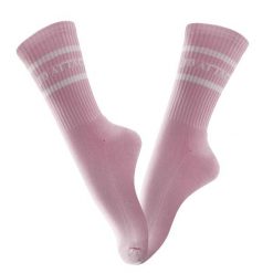 Skarpety bawełniane JD ATTACK Lizzie. Czerwone skarpetki damskie JD ATTACK, bez wzorów, z bawełny. Za 49.00 zł.