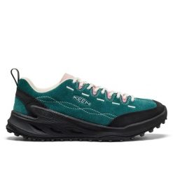 Damskie buty trekkingowe Keen Jasper Zionic. Niebieskie obuwie trekkingowe damskie Keen, z materiału, bez zapięcia. Za 665.50 zł.