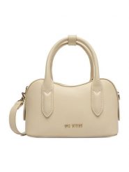 Eva Minge Torebka EO-ANAIS-LDA-8634 Écru. Kuferki damskie Eva Minge, bez wzorów, ze skóry, bez dodatków. Za 199.99 zł.