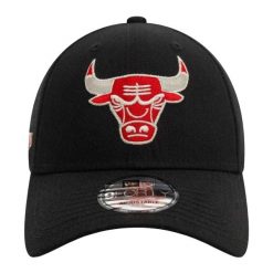 Metalowa Czapka Z Daszkiem 9Forty Chicago Bulls. Czarne czapki z daszkiem damskie New Era, bez wzorów. Za 188.99 zł.