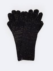 BIG STAR Rękawiczki w kolorze czarnym rozmiar: onesize. Czarne rękawiczki damskie Big Star, bez wzorów, z materiału. Za 39.99 zł.