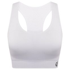 Damski Biustonosz Sportowy Dont Sweat It II. Białe biustonosze sportowe damskie Dare 2b, bez wzorów. Za 82.99 zł.