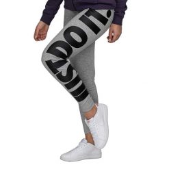 Legginsy Sportowe Damskie Nike. Szare legginsy damskie Nike, bez wzorów. Za 86.20 zł.