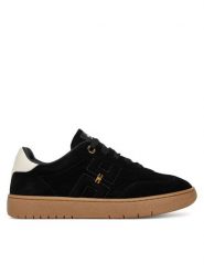 Elisabetta Franchi Sneakersy Low Cut Lace Up F4A9-E0340-0071 S Czarny. Czarne buty sportowe dziewczęce Elisabetta Franchi, bez wzorów, ze skóry, bez zapięcia. Za 919.99 zł.