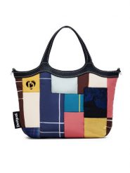 Desigual Torebka 24WAXA08 Kolorowy. Torebki klasyczne damskie Desigual, z materiału, bez dodatków. Za 249.99 zł.