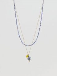 Naszyjnik z motywem cytryn - wielobarwny. Naszyjniki damskie Reserved, z cytrynem. Za 59.99 zł.