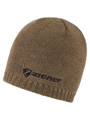Ziener Czapka beanie "Iruno" w kolorze khaki rozmiar: onesize. Brązowe czapki damskie Ziener, bez wzorów, z polaru. Za 75.34 zł.