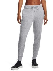 Under Armour Spodnie dresowe "Rival" w kolorze szarym rozmiar: M. Szare spodnie dresowe damskie Under Armour, m, bez wzorów, z dresówki. Za 169.95 zł.