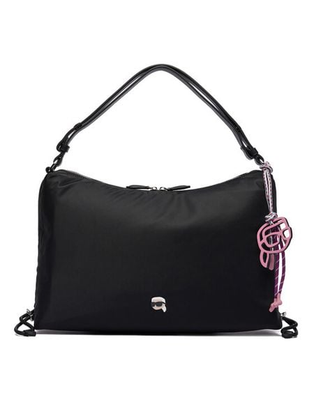 KARL LAGERFELD Torebka A4W30014 Czarny. Czarne torebki klasyczne damskie KARL LAGERFELD, ze skóry, bez dodatków. Za 489.99 zł.