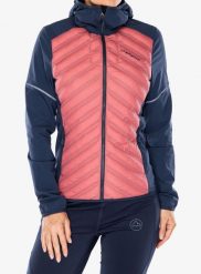 Kurtka do biegania damska La Sportiva Koro Jacket. Czerwone kurtki damskie La Sportiva, l, bez wzorów, z elastanu, bez kaptura. Za 593.99 zł.