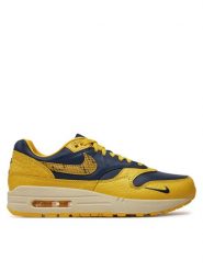 Nike Sneakersy W Air Max 1 Prm FJ5479 410 Żółty. Żółte obuwie sportowe damskie Nike, ze skóry, bez zapięcia. Za 679.99 zł.