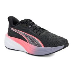 Buty do biegania PUMA Darter Pro. Czarne obuwie sportowe damskie Puma, bez zapięcia, do biegania. Za 259.99 zł.