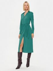 Marella Sukienka codzienna Pier 2336260637200 Zielony Regular Fit. Zielone sukienki damskie Marella, bez wzorów, z syntetyku, bez ramiączek. Za 1,439.00 zł.