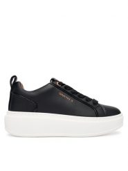 Alexander Smith Sneakersy Stone SXBCHSW-9502-BLK Czarny. Czarne obuwie sportowe damskie Alexander Smith, ze skóry, bez zapięcia. Za 719.99 zł.