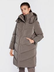 Calvin Klein Płaszcz zimowy K20K204690 Beżowy Regular Fit. Brązowe kurtki damskie Calvin Klein, na zimę, xs, bez wzorów, z syntetyku, bez kaptura. Za 1,049.00 zł.