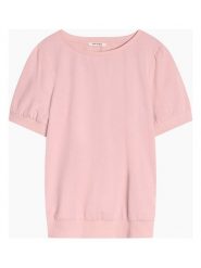 Orsay Koszulka w kolorze jasnoróżowym rozmiar: S. Różowe bluzki damskie Orsay, s, bez wzorów, bez kołnierzyka, bez ramiączek. Za 21.66 zł.
