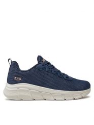 Skechers Sneakersy Bobs B Flex-Visionary Essence 117346/NVY Granatowy. Niebieskie obuwie sportowe damskie Skechers, z materiału, bez zapięcia. Za 199.99 zł.