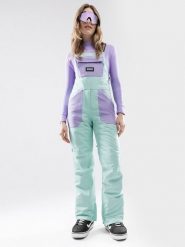 Siroko Spodnie narciarskie "B1-W" w kolorze fioletowo-turkusowym rozmiar: L. Różowe spodnie dresowe damskie SIROKO, l, bez wzorów. Za 347.81 zł.