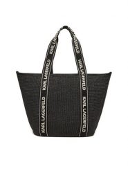 KARL LAGERFELD Torebka A1W46074 Czarny. Czarne shopper bag KARL LAGERFELD, z syntetyku, bez dodatków. Za 779.99 zł.