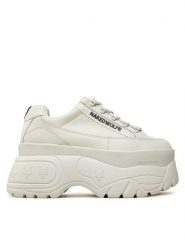 Naked Wolfe Sneakersy Sprinter Biały. Białe obuwie sportowe damskie Naked Wolfe, ze skóry, bez zapięcia. Za 749.99 zł.