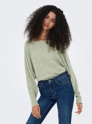 ONLY Sweter w kolorze jasnozielonym rozmiar: L. Zielone swetry klasyczne damskie Only, l, bez kołnierzyka. Za 140.53 zł.