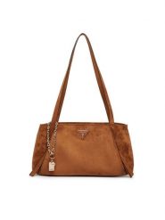 Guess Torebka Devon HWSG97 45090 Brązowy. Brązowe torebki klasyczne damskie Guess, z materiału, bez dodatków. Za 584.99 zł.