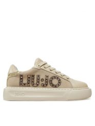 Liu Jo Sneakersy Kylie 22 BF4061 PX230 Beżowy. Brązowe obuwie sportowe damskie Liu Jo, ze skóry, bez zapięcia. Za 519.99 zł.