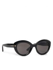 Tom Ford Okulary przeciwsłoneczne FT1316 Czarny. Czarne okulary przeciwsłoneczne damskie TOM FORD. Za 1,889.00 zł.