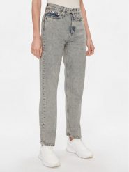 Calvin Klein Jeans Jeansy High Rise Straight J20J222455 Granatowy Straight Fit. Niebieskie jeansy damskie Calvin Klein Jeans. Za 399.99 zł.