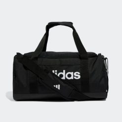 Torba sportowa ADIDAS Linear Duffel 24 l. Czarne torby sportowe Adidas, bez wzorów, z materiału. Za 119.99 zł.