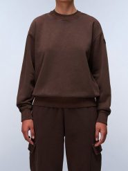 Napapijri Bluza w kolorze brązowym rozmiar: XS. Brązowe bluzy damskie Napapijri, xs, bez wzorów, bez kaptura. Za 157.73 zł.