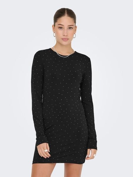 ONLY Sukienka w kolorze czarnym rozmiar: S. Czarne sukienki damskie Only, bez wzorów, bez ramiączek. Za 83.03 zł.