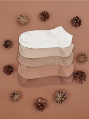 Skarpetki 5 pack - wielobarwny. Skarpetki damskie Sinsay, bez wzorów. Za 12.99 zł.