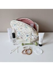 Cam Cam Copenhagen Kosmetyczka w kolorze kremowym - 27 x 16 x 12 cm rozmiar: onesize. Brązowe kosmetyczki damskie Cam Cam Copenhagen, bez wzorów, z bawełny. Za 122.96 zł.