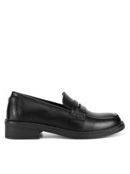 JENNY Mokasyny HY23396-1 Czarny. Czarne mokasyny damskie Jenny, z materiału, bez obcasa. Za 139.99 zł.