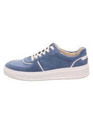 Legero Skórzane sneakersy "Rejoise" w kolorze niebieskim rozmiar: 42. Niebieskie obuwie sportowe damskie Legero, ze skóry, bez zapięcia. Za 250.94 zł.