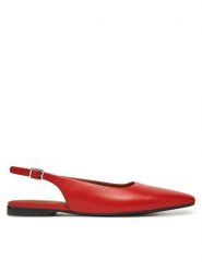 Vagabond Shoemakers Sandały Delia 5907-201-48 Czerwony. Czerwone sandały damskie Vagabond Shoemakers, bez wzorów, ze skóry, bez obcasa, na płaskiej podeszwie, bez zapięcia. Za 279.99 zł.
