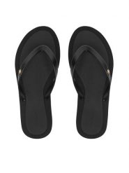 Tory Burch Japonki 162307 Czarny. Czarne klapki damskie Tory Burch, bez wzorów, z syntetyku, bez obcasa, bez zapięcia. Za 484.99 zł.