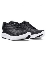 Under Armour Buty "Charged Speed Swift" w kolorze czarnym do biegania rozmiar: 40. Czarne obuwie sportowe damskie Under Armour, z materiału, bez zapięcia, do biegania. Za 219.45 zł.