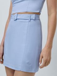 LeGer Spódnica "Majella" w kolorze błękitnym rozmiar: 42. Niebieskie spódnice damskie LeGer, bez wzorów, z tkaniny, mini. Za 152.99 zł.