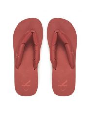 Calvin Klein Jeans Japonki Beach Sandal Flatform Ttxr Satin YW0YW01723 Brązowy. Brązowe klapki damskie Calvin Klein Jeans, bez wzorów, z jeansu, bez obcasa, bez zapięcia. Za 129.99 zł.