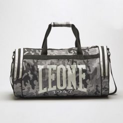 Torba treningowa Leone Mimetic. Szare torby sportowe LEONE 1947, bez wzorów. Za 191.45 zł.