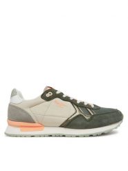Pepe Jeans Sneakersy Brit Camp W PLS40038 Zielony. Zielone obuwie sportowe damskie Pepe Jeans, z jeansu, bez zapięcia. Za 229.99 zł.