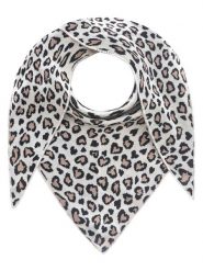 Zwillingsherz Chusta trójkątna w kolorze szaro-jasnobrązowym - 200 x 100 cm rozmiar: onesize. Brązowe chusty damskie Zwillingsherz, bez wzorów, z bawełny. Za 113.99 zł.