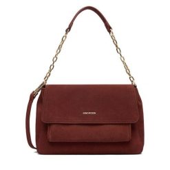 Torebka GINO ROSSI. Czerwone torebki klasyczne damskie Gino Rossi, bez dodatków. Za 399.99 zł.