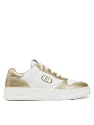 Liu Jo Sneakersy BA5037 PX656 Biały. Białe obuwie sportowe damskie Liu Jo, ze skóry, bez zapięcia. Za 369.99 zł.