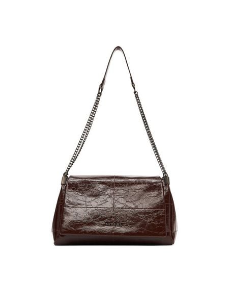 Badura Torebka C-AILA-LDA7951 Brązowy. Brązowe torebki klasyczne damskie Badura, z materiału, bez dodatków. Za 229.99 zł.