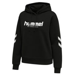 Bluza damska z kapturem Hummel Legacy 2.0. Czarne bluzy damskie Hummel, bez wzorów, z kapturem. Za 279.50 zł.