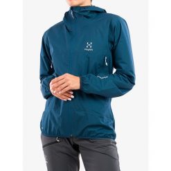 Kurtka z membraną damska Haglofs L.I.M Proof Jacket. Zielone kurtki damskie Haglöfs, l, bez wzorów, bez kaptura. W wyprzedaży za 693.75 zł.